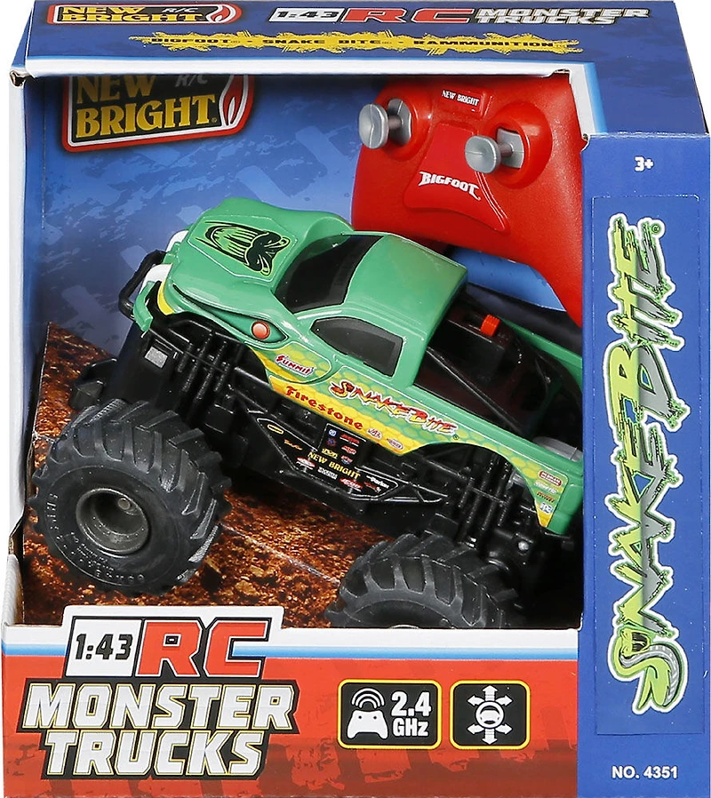 New Bright - Bigfoot Monster Truck - L'assortiment peut varier - Un par achat