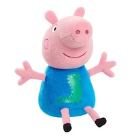 Peluche à Grains Peppa Pig de 20 cm (8 pouces) George Pig, Petit Animal en Peluche Très Doux A Câliner