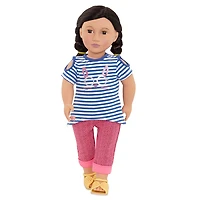 Poupée 46 cm en tenue d'été, Leticia, Our Generation