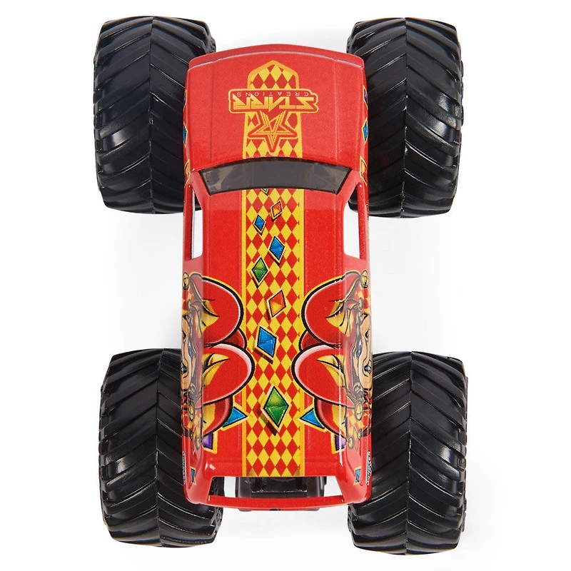 Monster Jam, Monster trucks en métal moulé Lucas Stabilizer Vs. Jester officiels, échelle 1:64