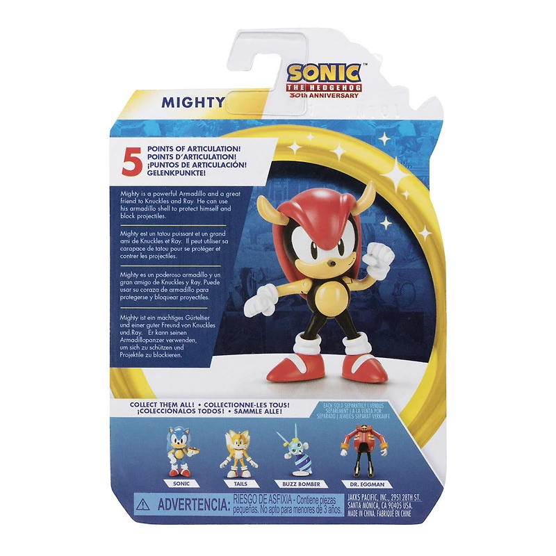 Figurines articulées de 2,5po de Sonic The Hedgehog - Mighty