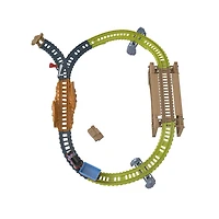 Thomas et ses amis - Coffret train - Livraison sur le pont en bois - Notre exclusivité