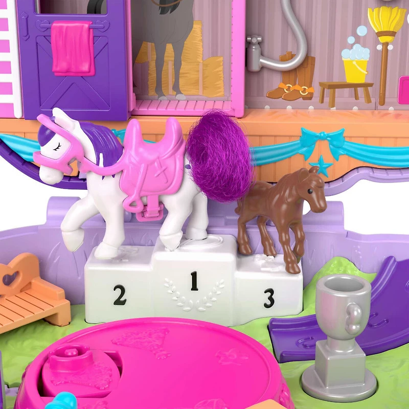 Polly Pocket - Coffret le Concours Hippique