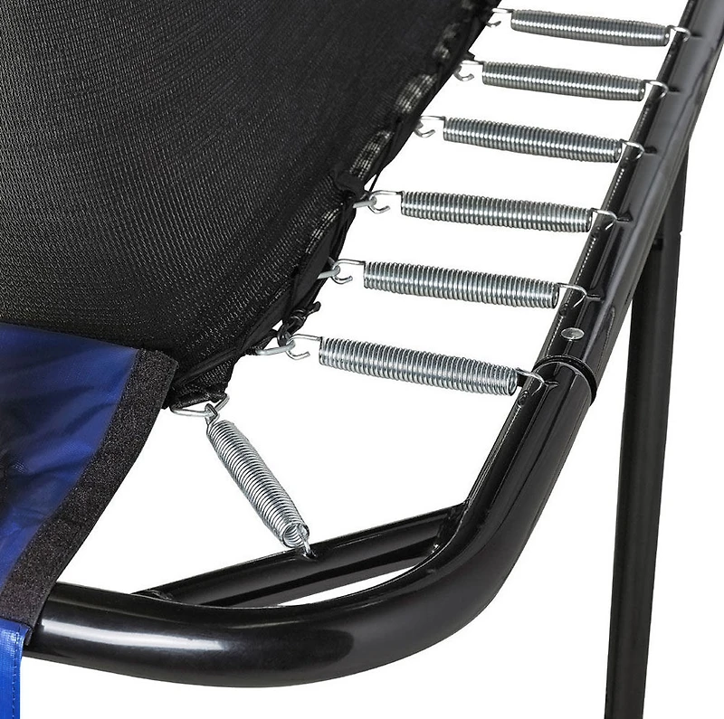 Upper Bounce Easy Assemble Mega 8' X 14' Rectangular Trampoline, with Fiber Flex Enclosure System