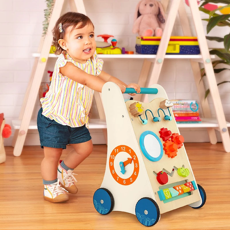 B. toys - Wooden Activity Walker