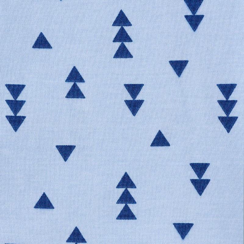 HALO SleepSack Swaddle - Triangle Denim  - Coton - Petite.
