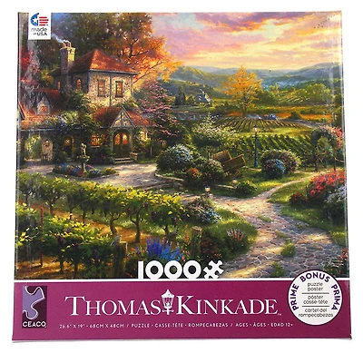 Ceaco: Thomas Kinkade - Wine Country Living casse-tête (1000 pc)