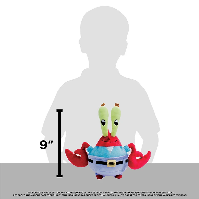 Bob l'éponge - Petite peluche M. Krabs
