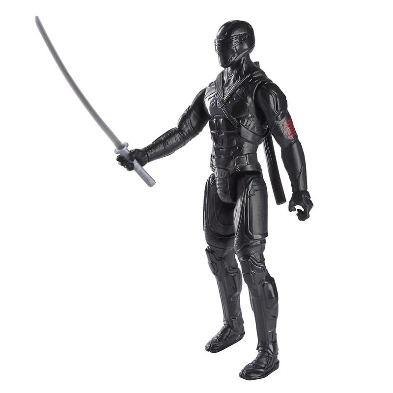 Snake Eyes: G.I. Joe Origins, figurine de collection Snake Eyes de 30 cm avec épée ninja