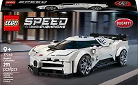 LEGO Speed Champions L'Hypervoiture Sport Bugatti Centodieci, Jouet pour Garçons et Filles, Ensemble de Modèle à Construire pour Enfants 77240