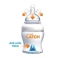 Munchkin - LATCH Bottle - 4oz - 3 Pack