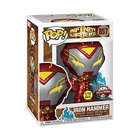 Figurine en Vinyle Iron Hammer par Funko POP! Marvel: Infinity Warps - Notre exclusivité
