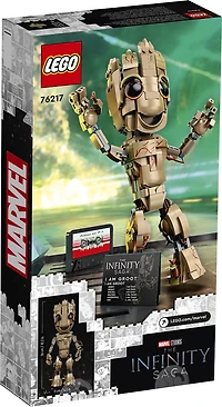LEGO Marvel I am Groot 76217 Building Kit (476 Pieces)