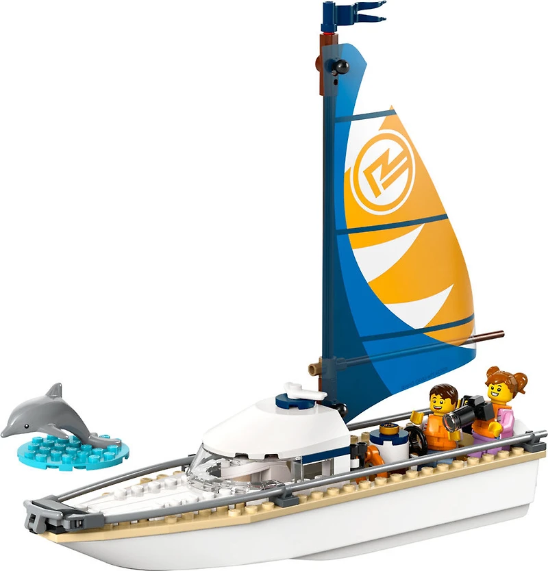 LEGO City Le bateau à voiles Ensemble de construction 60438