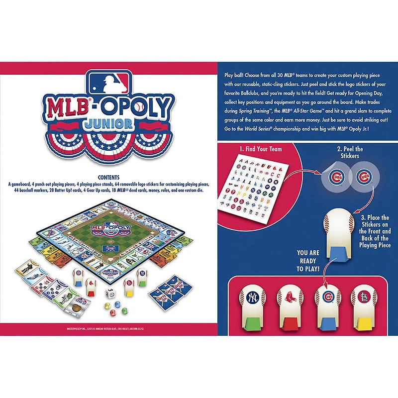 MLB Opoly Jr. - Édition anglaise