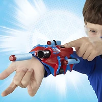 Marvel NERF Spider-Man Blaster Thwip-Tech, jouet de déguisement