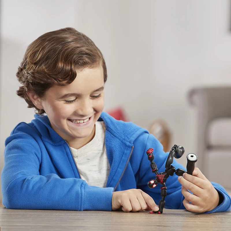 Marvel Spider-Man Bend and Flex Miles Morales Action Figure Toy