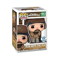 Figurine en vinyl Ron with Flu  par Funko POP! Parks and Recreation - Notre exclusivité