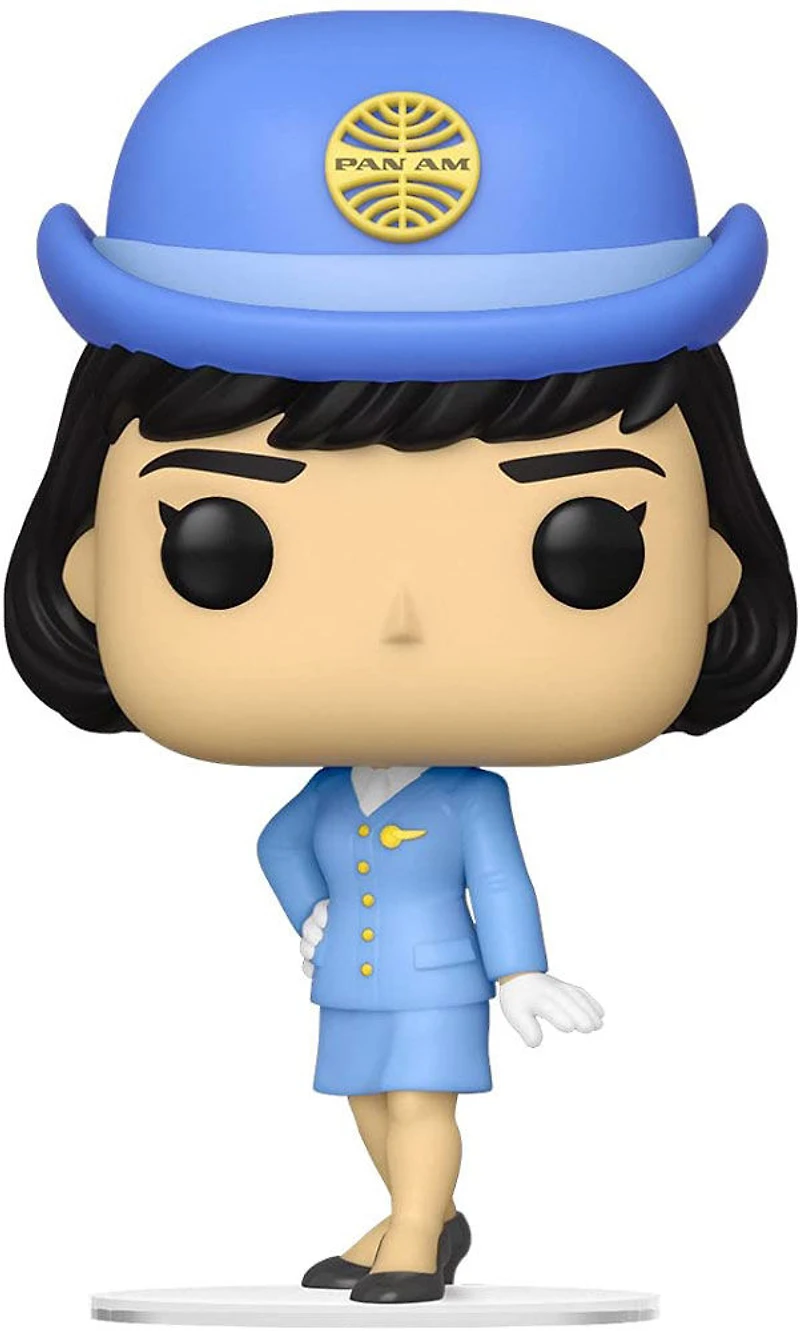 Figurine en Vinyle Hôtesse de l'air Pan Am sans sac par Funko POP! Pan Am: Ad Icons