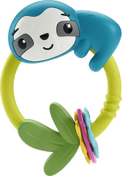 Fisher-Price Paresseux cliquetis, sensoriel et motricité fine