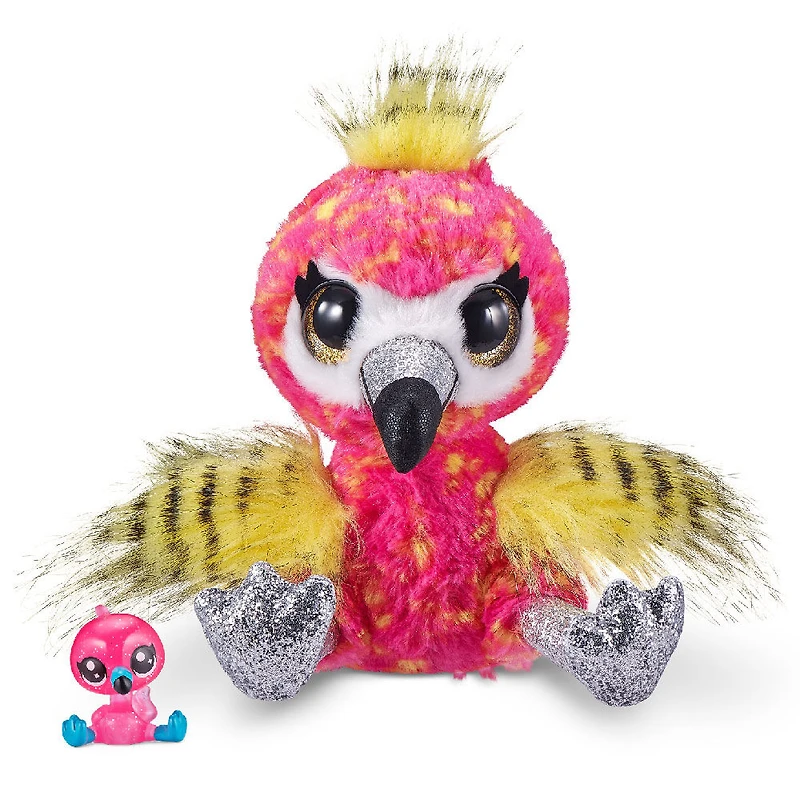 Coco Surprise Peluche néon avec cône avec surprise - 1 par commande, la couleur peut varier (Chacun vendu séparément, sélectionné au hasard)