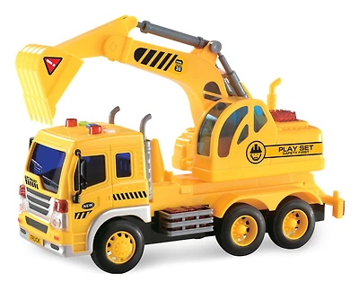 Dragon Wheels - City Service: Construction Truck: Excavation Truck.