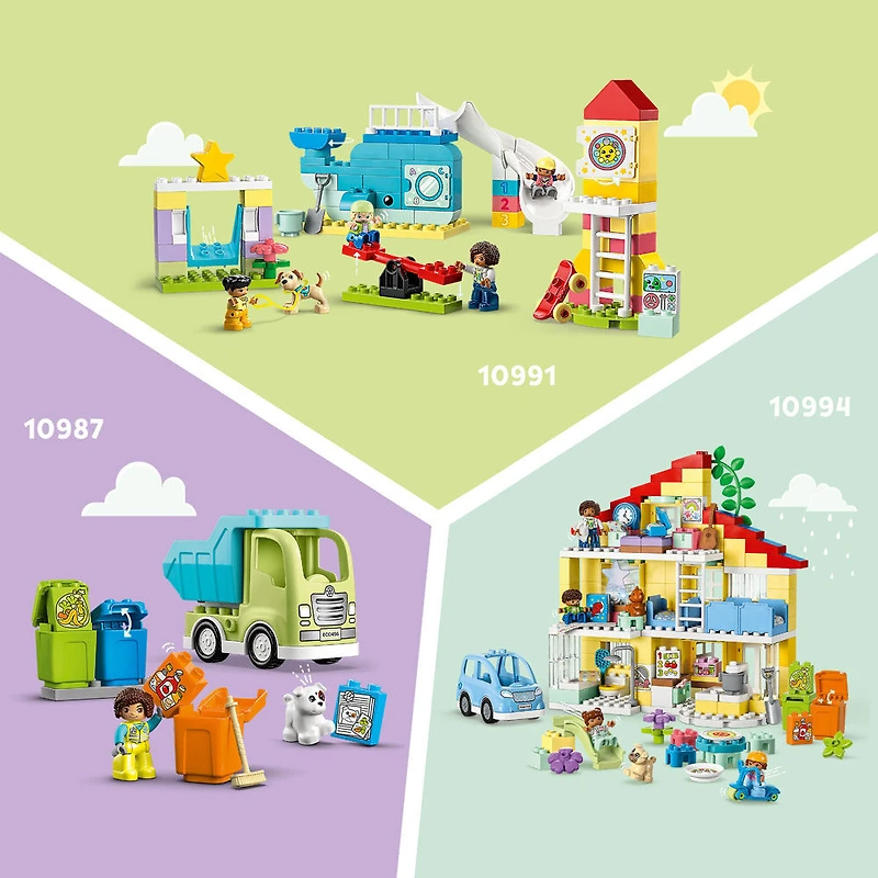 LEGO DUPLO Town The Bus Ride 10988 Building Toy Set (16 Pieces)