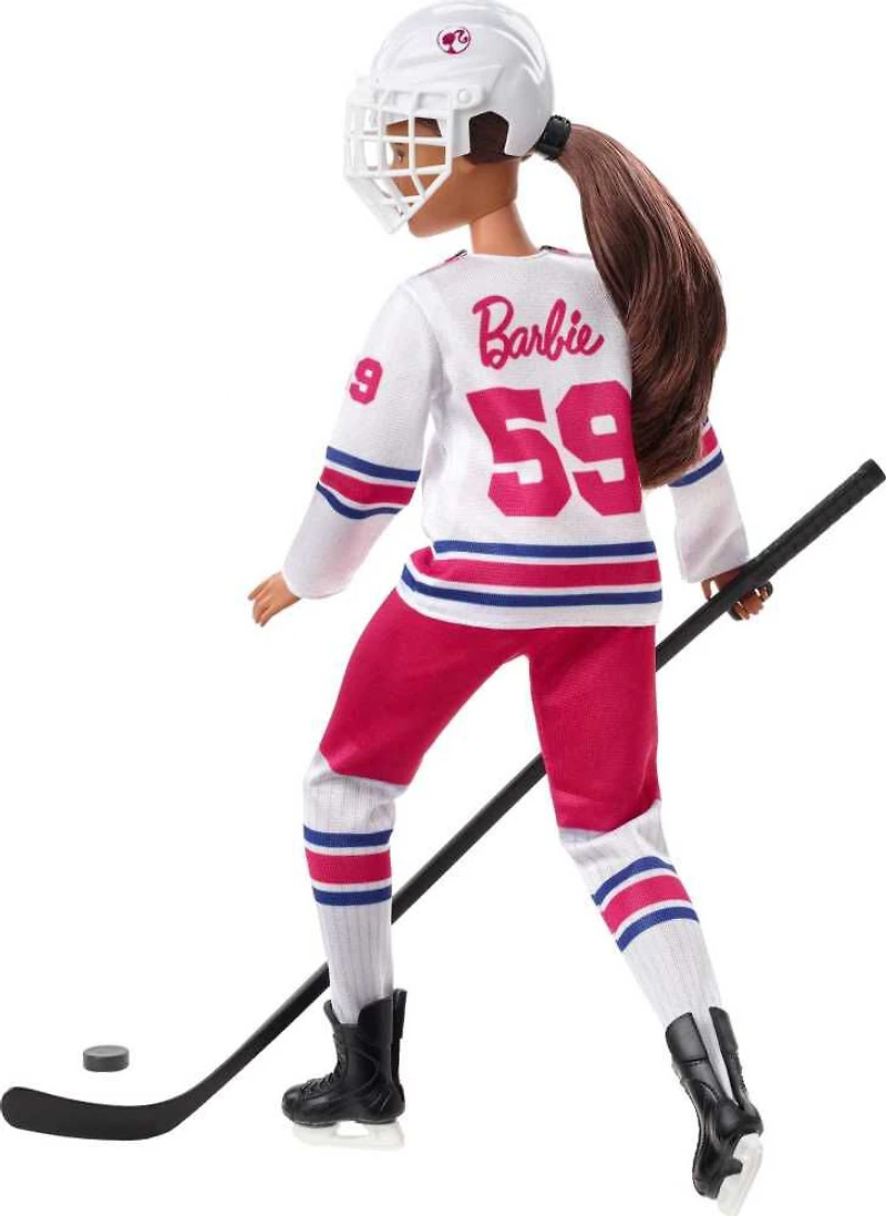 Barbie- Poupée - Joueuse de hockey