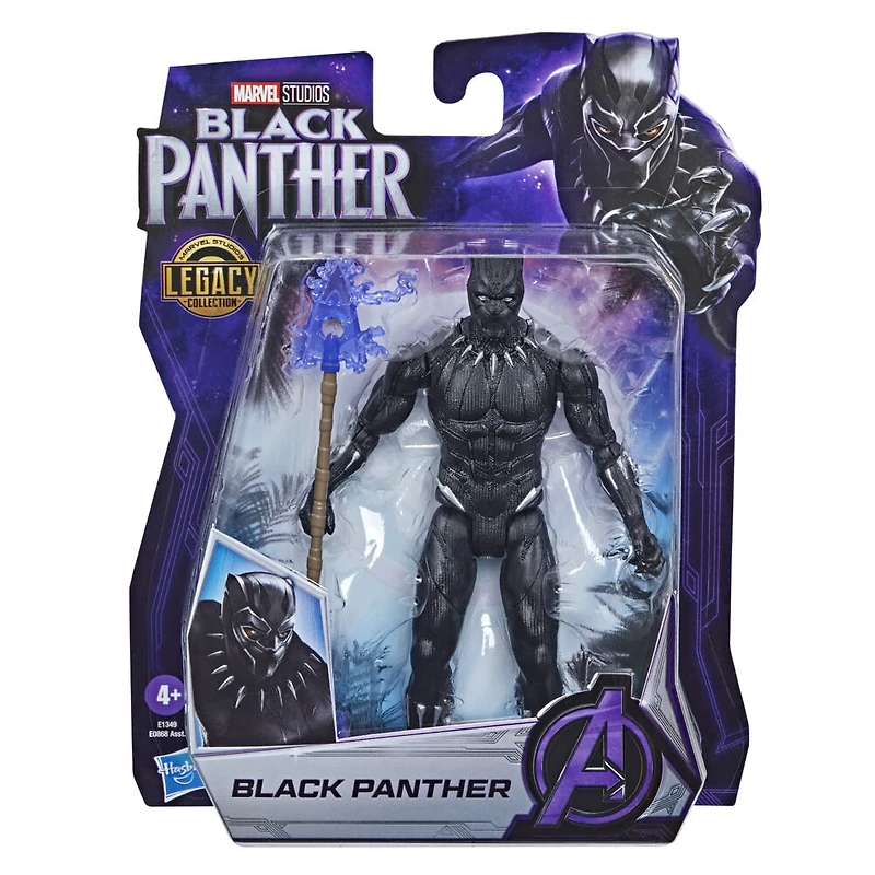 Marvel Black Panther Marvel Studios Legacy Collection Black Panther, figurine de 15 cm