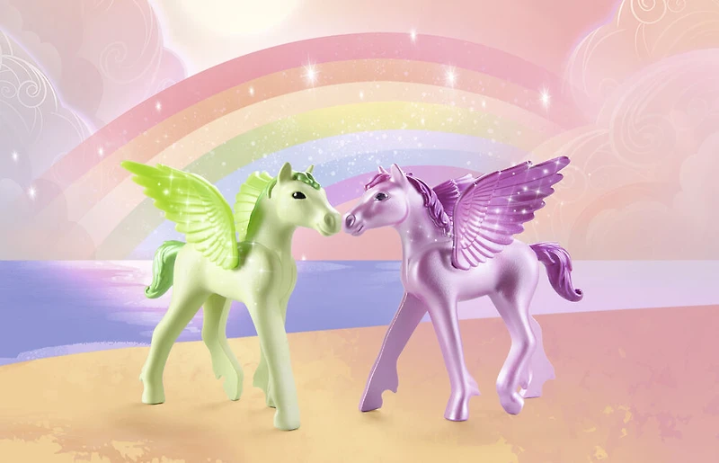 Playmobil - Trip with Pegasus Foals in the Clouds