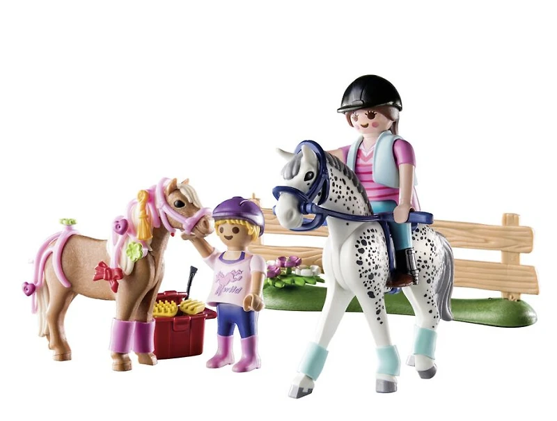 Playmobil - Starter Pack Cavaliers et chevaux