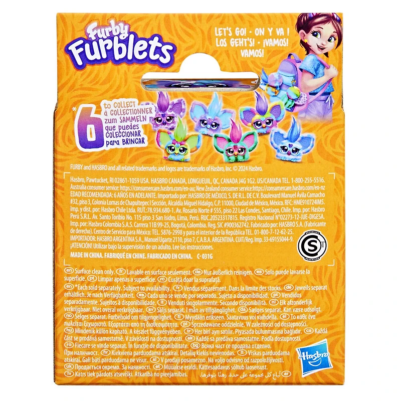 Furby Furblets Luv-Lee Mini Electronic Plush Toy