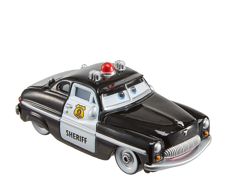 Disney/Pixar Les Bagnoles 3 - Véhicule en métal moulé sous pression - Shérif. - Édition anglaise