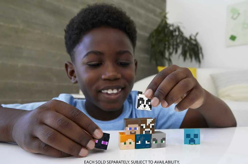 Minecraft Mob Head Minis Steve Figure