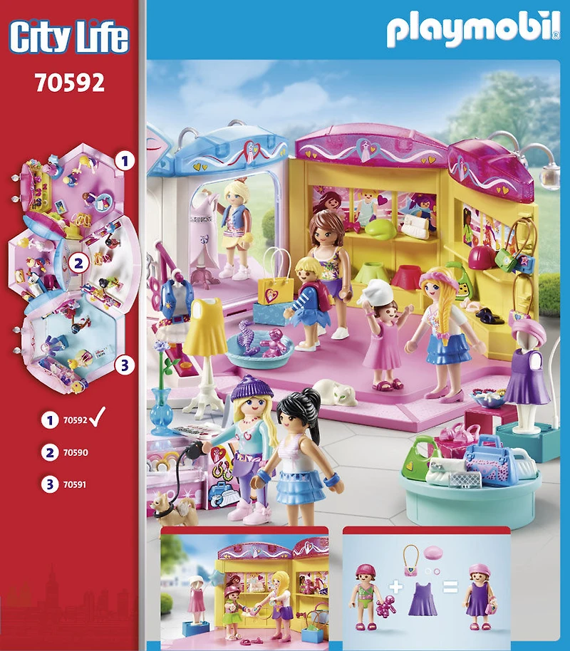 Playmobil - Boutique de mode pour enfants