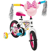 Vélo, Minnie de Disney, 12 pouces par Huffy, blanc - Notre exclusivité