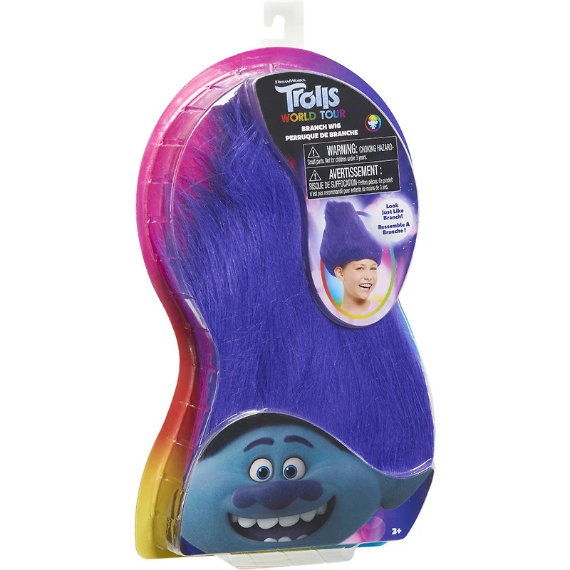 DreamWorks Trolls World Tour Troll-rific Branch Wig