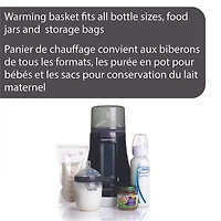 Baby Brezza - Bottle + Breast Milk Warmer - Black and White