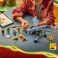 LEGO NINJAGO Le Combat de Riyu, le Dragon Ninja, Jouets de Ninja, Jouet de Construction avec 4 Figurines 71855