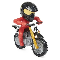 Supercross, Race and Wheelie Bike, Moto collector authentique de Ricky Carmichael, jouets pour enfants à l'échelle 1:18
