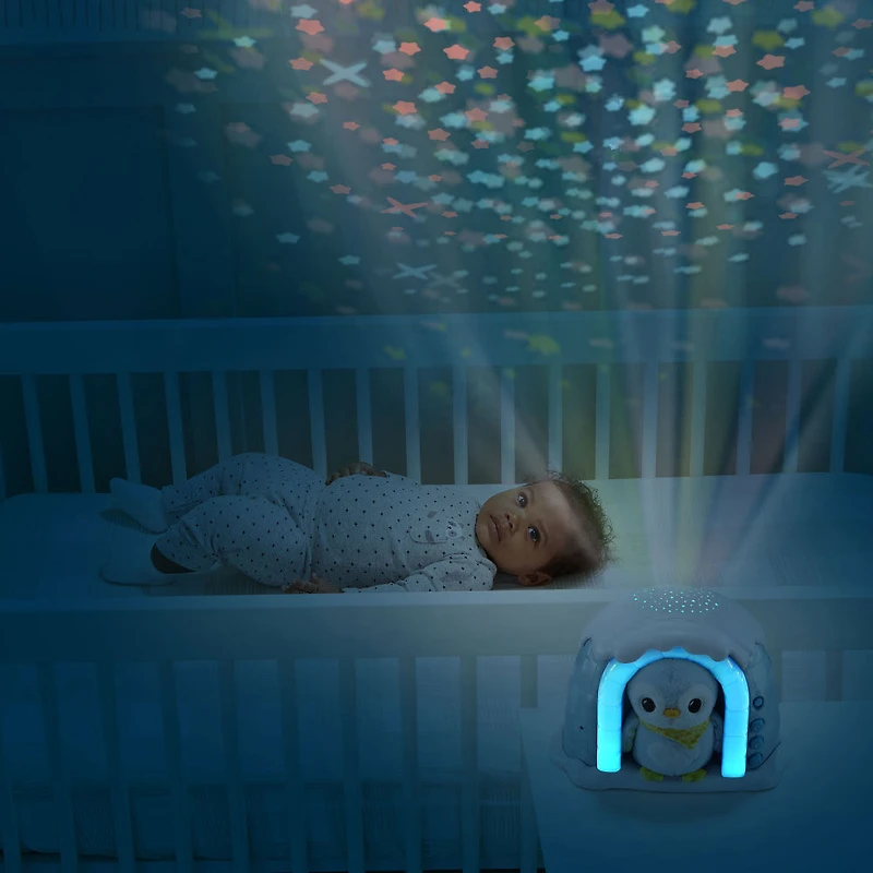 VTech Baby Veilleuse P'tit Oingouin Nuit Etoilee - Édition française