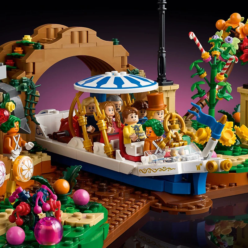 LEGO Ideas Willy Wonka & the Chocolate Factory Building Set for Adults, Ages 18+ - 21360