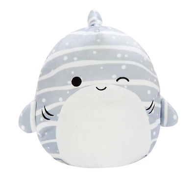 Squishmallow 12" - Sachie le Requin-Baleine Gris Rayé