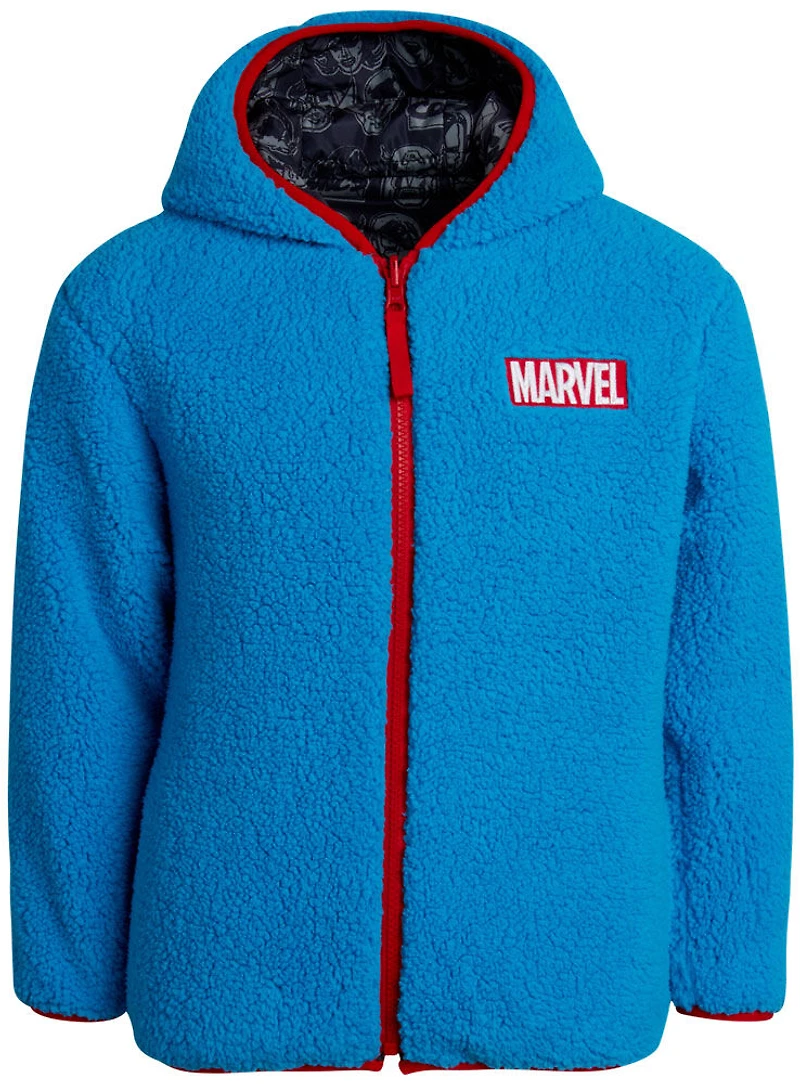 Marvel - Veste Réversible - Avengers - Bleue