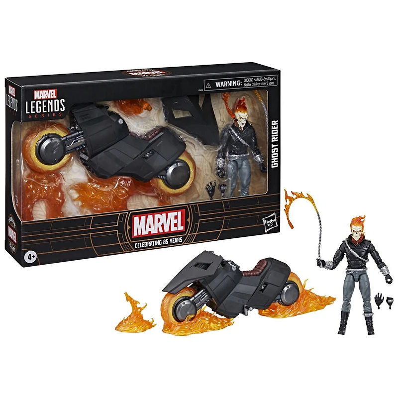Marvel Legends Series, figurine Ghost Rider avec moto