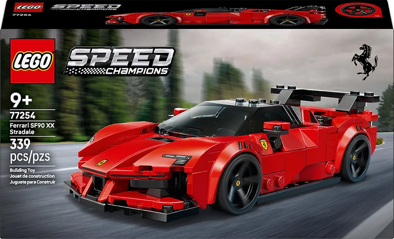 LEGO Speed Champions La Voiture Sport Ferrari SF90 XX Stradale, Modèle de Voiture et Ensemble de Construction 77254