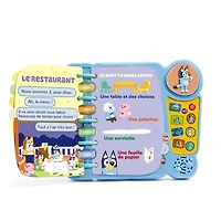 VTech Bluey Bluey's Book of Games - French Edition