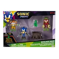  Coffret de figurines Sonic Prime de 2,5 pouces - Boscage Maze