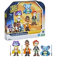 Star Wars Young Jedi Adventures Jedi Hero Collection, 4-Pack Action Figures - R Exclusive