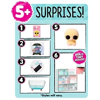 Minis L.O.L. Surprise! avec 5+ surprises - petits animaux pelucheux, collectionnez-les pour bâtir une minuscule maison